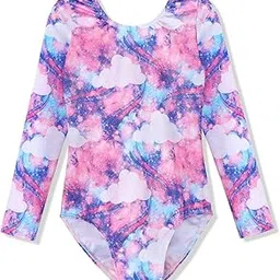 Gymnastics Leotards for Girls Unicorn Pink Purple Sparkly Dancewear Activewear Quick Dry-picture-23