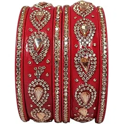 taj bridal store Raksha Bandhan Special Pure Lac Short Bangles Set For Sister-picture-11