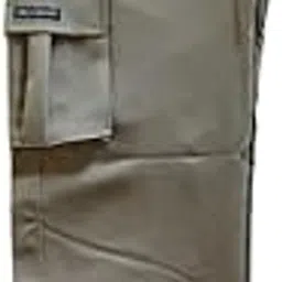 md topley Men's Cargo Pants with Side Pockets, Elastic Waist, Casual Style Light Beige-picture-47