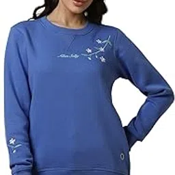 Women Cotton Round Neck Sweatshirt-image-39