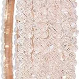 nmii Traditional Pearls Alloy Metal Bangles For Women and Girls | Stylish Women's Bangles Bracelet | White Moti Bangles Set | Trendy Bangles For Wedding, Party, Function, Daily- Set of 4-picture-22