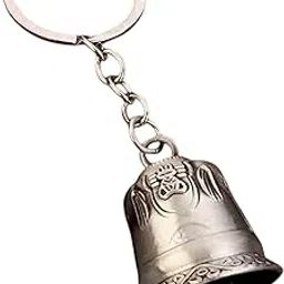 amycaur Guardian Bell Keychain (Pack Of 1) | Return Gifts For Men & Women | Metal Key-Ring For Blessings And Good Luck | Keychain For Bike, Car, Bags, Backpack |-picture-50