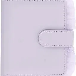 Photo Album for Mini Camera, Mini Film Photo Album Book 64 Pockets Universal for Polaroid Mini12 11 9 8 Instant Camera 3in Picture Name Card Holder (Purple)-picture-29