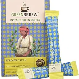 Greenbrrew Strong Green | 100% Unroasted Coffee | Strong Blend | Extra Energy | 20 Servings | 60g-picture-26