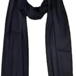 MOOLYAVAAN PRODUCTS Women’s Winter Plain Woolen Stole | Soft & Warm Solid Scarf Wrap for Casual | Stylish Winter Shawl for Women & Girls (Black)-picture-45