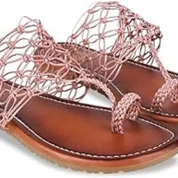 franino paris Ethnic Kolhapuri Flats For Women & Girls-picture-13