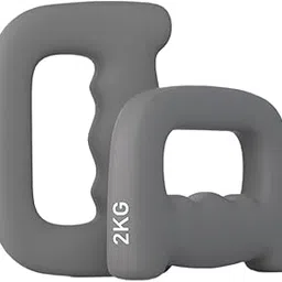 THE STYLE SUTRA 2 Pieces Boxing Dumbbell Comfortable Hand Weight for Fitness Cardio Aerobics 2kg-picture-31