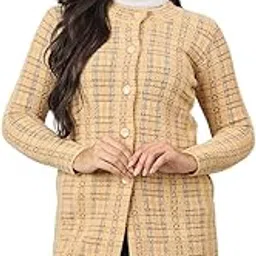 duke Women's Acrylic Blend Modern Cardigan Sweater-picture-30