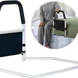 BHAJANSHREE Adjustable Bedside Support Rail for Seniors – Safety Guard, Fits King & Queen Beds, Bed Rail for Elderly, Grab Bar for Easy Access and Stability-picture-29