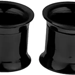 LOOM TREE® Black Stainless Steel Ear Flesh Tunnels Plugs Screw Expander Ear Gauges 10mm|Body Piercing Jewelry-picture-13