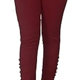 Stylish Stretchable Lycra Cigarette Pants | Slim Fit Pants | Jeggings | Formal Pants | Casual Trousers | Workwear Bottoms | Office Pants | Slim Jeggings for Women and Girls-picture-38
