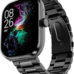Noise ColorFit Ore Smart Watch with Largest-Ever 2.1" AMOLED Display with Ultra Thin Bezels, BT Calling, Functional Crown, Metal Build, Health Data with NoiseFit App, 7 Days Battery (Elite Black)-picture-40