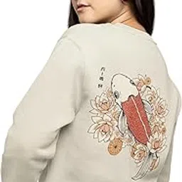 broke memers Koi Fish Wildlife Collection Printed Graphic Sweatshirt for Women and Men-picture-47