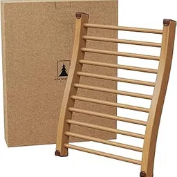 Northwood Sauna Backrest - Handmade from Canadian Red Cedar Wood - Comfortable S-Shape with Anti-Slip Pads-picture-18