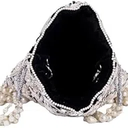 swisni Floral Embroidered Party Clutch Bag for Women-picture-11