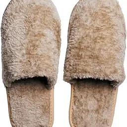 squetch FUR Home Slippers For Women & Men For Winter Capet Slippers for Bedroom Indoor Carpet house slides-picture-41