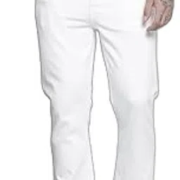 the indian garage co Men Bootcut Slim Fit Solid Street Wear Jeans-picture-21