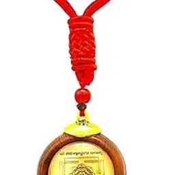 ishaspirituals Shree Mahamrityunjay Yantra Kavach Pendant Wooden Shiva Yantram Locket-picture-30