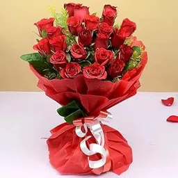 IFG's Beautiful Bouquet of Red Roses, 20 pcs Fresh Flowers - Same Day Delivery-image-26