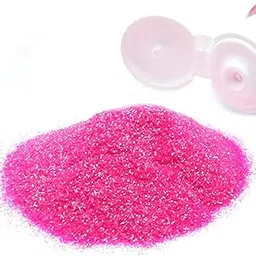 Aadya Crafts Glitter Sparkle Powder Flouresent Pink Colour Glitter Powder 20 Grams Suitable for Resin, Nail Art, DIY Crafting Projects, scrapbooks, Christmas Decorations, Greeting Cards-image-68