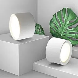 Harold Electricals 24 Watts Onyx Surface Mounted Spotlight, Downlight Ceiling Cob Light for Office, Showroom, Studio, Shop, Home, Living Room- Neutral White Light (125x75 MM) White Body-picture-12