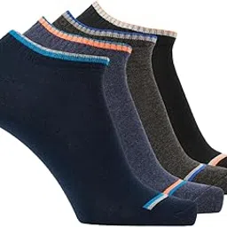 lux mozze Men's Compact Cotton Stretch Ankle Socks Socks With Stay Fresh Treatment |Colors May Vary | GLO_5011-picture-48