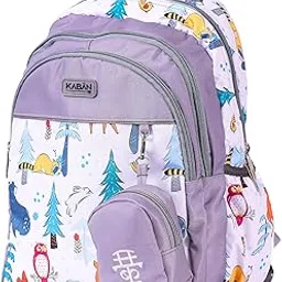 kaban Unisex Kids Backpack Bottle Holder, Quick Access Pocket, Premium Zippers, Adjustable Strap, Candy Pouch-picture-44
