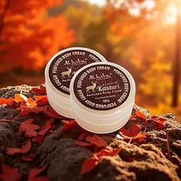 Al Hiba Perfume Body Cream Kasturi (10gm) (Pack of 2)-image-5