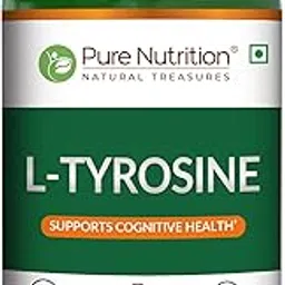 Pure Nutrition L Tyrosine (500mg), 60 Veg Capsules | Supports Cognitive Health, Memory, Focus & Brain Function | Reduces Stress & Fatigue | Promotes Thyroid Health-picture-26