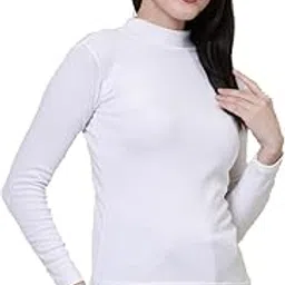 youthquake Solid Full Sleeves Highneck Winter Sweater for Womens/Casual Pullover/Womens Turtle Neck/Highneck T-Shirt-picture-10