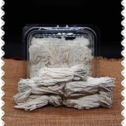 Kalagura Gampa Pure Cotton Handmade Wicks (Vattulu) (5 Pogulu) (500pcs)-picture-35
