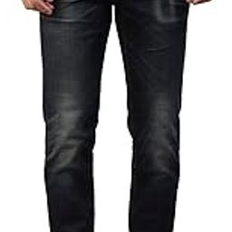 royal enfield Men's Regular Jeans (JNA230009_MID Indigo-picture-5
