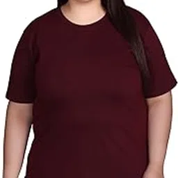 rysh Women's Stylish Apple Cut Cotton T-Shirt - Trendy & Comfortable Fit-picture-25