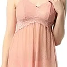 amante Lace Sleeveless Above Knee Length Babydoll-picture-12