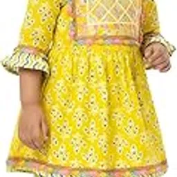 oligne Kids Ethnic Frock & Pyjama Set | For Baby Girls-picture-44