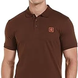 united colors of benetton Men's Solid Regular Fit Polo Shirt-picture-23