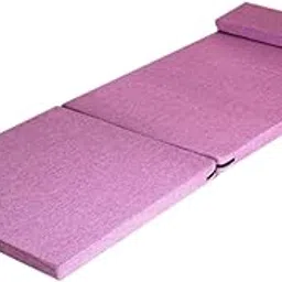 Fashion My Day Foldable Futon Mattress Ultralight Floor Mattress for Dormitory Tent Fishing Purple-image-89