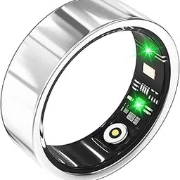 Smart Ring, IP68 Smart Ring for Women Men w/Sleep Heart Rate Blood Pressure Oxygen Monitor Bluetooth Health Ring Waterproof Fitness Tracker Pedometer Calories Step Counter, 5-6 Days Battery Life-picture-16