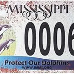 Mississippi 0006 PD Multipurpose Metal Signs - License Wall Plate, Decorative Car Tag - Ideal for Cafe, Restaurant, Shop, Home, Hotel, Club, Office, Living Area-picture-15