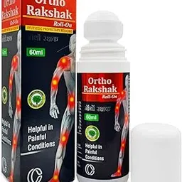 KNOLL HEALTHCARE - Trust Your Choice Pain Relief Roll-On, Instant Relief for Back, Joint, Knee, Neck Pain, Muscle Stiffness and Sports Injuries with Natural Ingredients, 60 ML Each (Pack of 2) Ortho Rakshak-picture-18