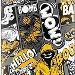 WRAP CRAFT Mobile Skin Sticker Compatible with Redmi Note 12 Pro 5G Skin Not Back Cover, Camera & Back Protector Mobile Skin Wrap; Redmi Note 12 Pro 5G-KE-18-picture-21