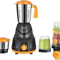 Havok Mixer Nutri 4 Jar Mixer Grinder Powerful 750 Watt Motor | Long Lasting Shock Proof Abs Body | Heavy Duty Motor With Nano - Grinding Technology, Black 2 Year Warranty (Orange)-image-26