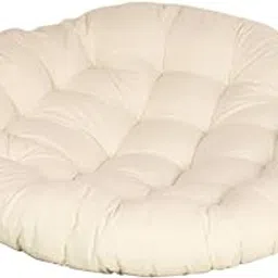 THE STYLE SUTRA Hammock Chair Cushion Comfortable Swing Chair Pad for Kitchen Balcony Beige-picture-17