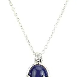 glitz Exotic Fashion Violet Alloy Drop Necklace For Women image 1