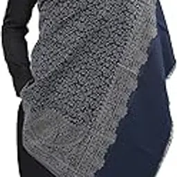 Men's Kashmiri Wool Jamawar Shawl – Elegant Paisley Design – Soft & Warm Winter Wrap Jacquard Shawl/Stole for Men-picture-11