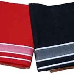 Handloom cool cotton plain colour single piece Lungi/Dhoti/Mundu/Veshti/Kaili/Panchalu,free size and rich black, Red colour lungi for men-picture-31