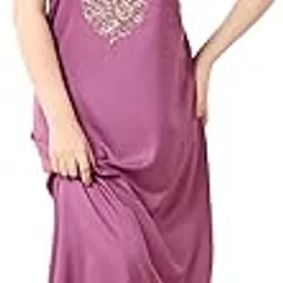 soulemo Women's Solid Alpine A - Line Nighty 1749-picture-26