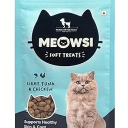 Meowsi by HUFT Soft Cat Treats – Light Tuna & Chicken – 50 gm | Tasty & Tender Treats for Kittens & Adult Cats | for Persian Cats & All Breeds | Low Fat-picture-11