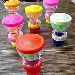 Truvic Plastic Kitchen And Bathroom Tap Sprinkler Shower Head-Fit To All Tap (Multicolour) -Set Of 6, Unfinished-picture-41
