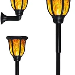 BKR® Solar Lights Outdoor Waterproof Dancing Fire Mashaal Flame Torch Lights-picture-23